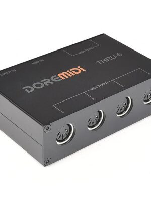 CAMOLA MIDI Thru 6 Box USB MIDI Interface 1-in 6-out MIDI Thru Box MIDI Splitter