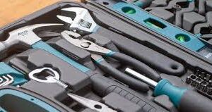 Tool Set: Basic tools such as a hammer, screwdriver, pliers, and wrench for minor repairs and DIY projects around the house.