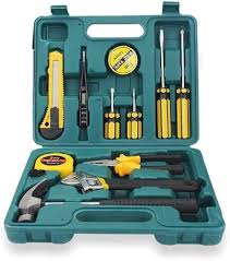 Tool Set: Basic tools such as a hammer, screwdriver, pliers, and wrench for minor repairs and DIY projects around the house.