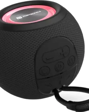 Portronics Blue Solid 5W Bluetooth 5.3 Wireless Speaker With LED Lights