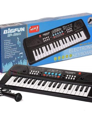 PIANO  KEYBOARD WITH MICROPHONE