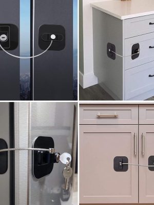 CHILD SAFETY LOCK WITH KEYS