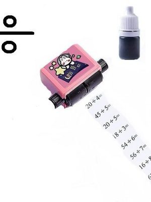 DIVISION MATH STAMP ROLLER