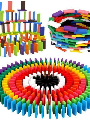 KIDS DOMINO 12 Color wooden