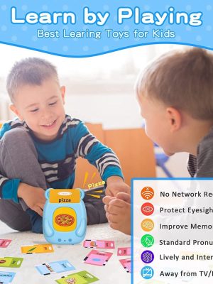 TALKING FLASH CARDS FOR 2+ KIDS