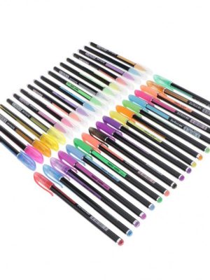 METAL GEL PEN FOR KIDS (12 PCS)3 TYPES INCLUDES