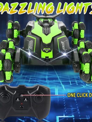 RC STUNT LASER NEW 6WHEEL DRIFT CAR